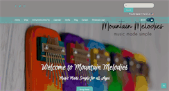 Desktop Screenshot of mtnmelodies.com